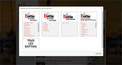 Desktop Screenshot of lesbottins.com